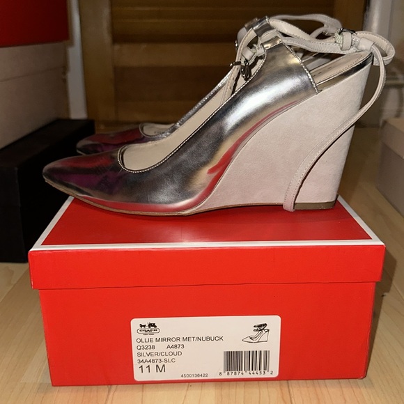 Coach silver platforms - Picture 4 of 6